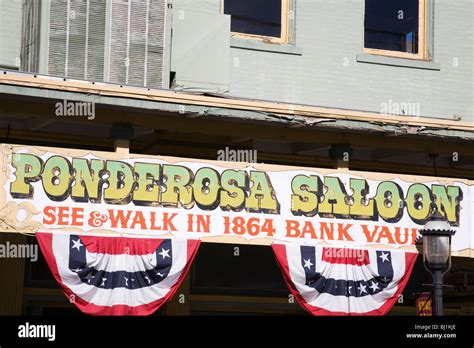 Ponderosa Saloon .